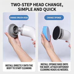 9-in-1 Cordless Power Spin Scrubber