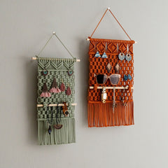 Hand-Woven Jewelry Storage Blanket