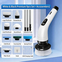 9-in-1 Cordless Power Spin Scrubber
