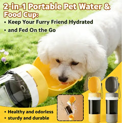 Dog Outdoor Water Bottle Portable Drinking Device Dog Water Bottle Pet Travel Cup Outdoor Drinking Pet Supplies