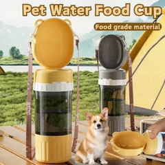Dog Outdoor Water Bottle Portable Drinking Device Dog Water Bottle Pet Travel Cup Outdoor Drinking Pet Supplies