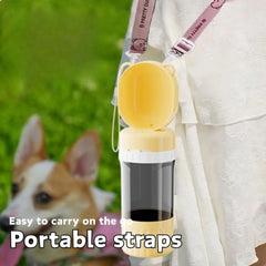 Dog Outdoor Water Bottle Portable Drinking Device Dog Water Bottle Pet Travel Cup Outdoor Drinking Pet Supplies
