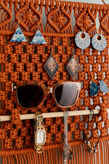 Hand-Woven Jewelry Storage Blanket