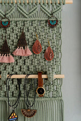 Hand-Woven Jewelry Storage Blanket