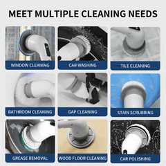 9-in-1 Cordless Power Spin Scrubber
